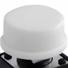 Botón Redondo Blanco 6x6x7.3mm Para Push Button Cabeza Cuadrada