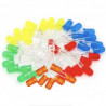 Kit De 100 LEDs Difusos Redondos  3mm