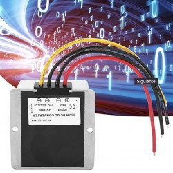 Regulador De Voltaje / Convertidor DC a DC Boost 24V a 12V 30A 360W Para Exteriores