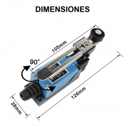 Limit Switch Interruptor De Límite Final De Carrera Me-8108