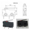 Final de Carrera Micro Limit Switch Interruptor 10T85 KW11-3Z