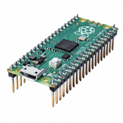 Raspberry Pi Pico Rp2040 con cable y pines soldados