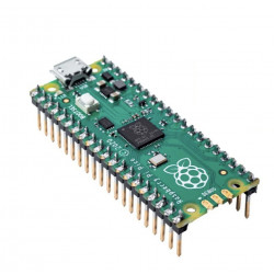Raspberry Pi Pico Rp2040 con cable y pines soldados