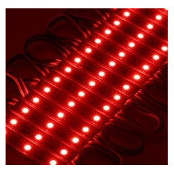 Módulos De 3 Leds 5050 75X12MM (Blanco frío, Blanco cálido, Rojo, Verde, Azul, Amarillo, Rosa, RGB)