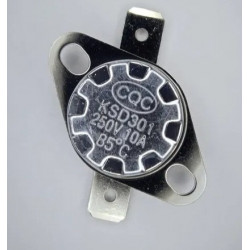 Termostatos KSD301 85°C  250V 10A (NO y NC)