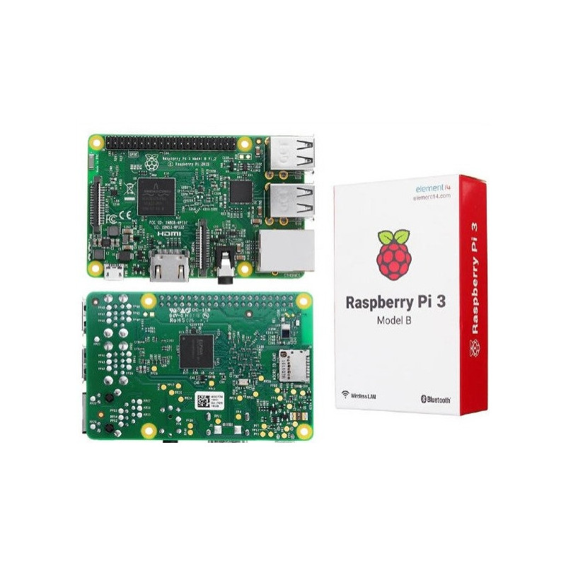 Placas De Desarrollo Experimental Raspberry Pi (Raspberry Pi 3B, Raspberry Pi 3B+  Y Raspberry Pi 4B)