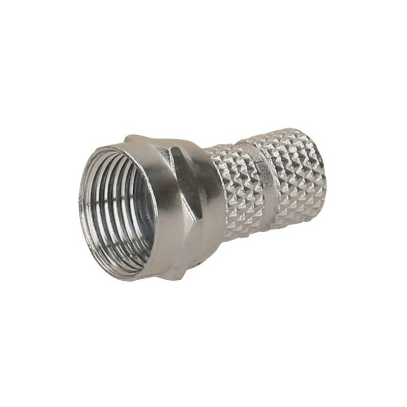 Conector de Unión Coaxial Macho Tipo F