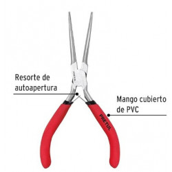 Pinza Punta de Aguja 6"
