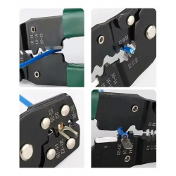 Pinza Crimpeadora Multifunción para Cables y Terminales