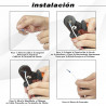 Pinza Crimpeadora Autoajustable para Terminales y Conectores