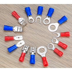Kit Terminales para cables Eléctricos+Mangas Termocontráctiles