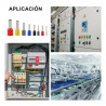 Kit de Terminales Eléctricas Aisladas 2000 Pzs (Tipo Férula)