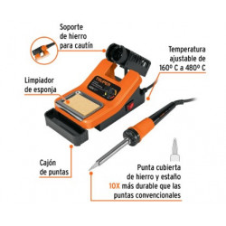 Cautin Profesional 48W con Estación