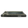 Mezcladora xtuga es1202 usb 12 canales colo rojo