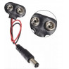 Broche Para Pila De 9V Con Plug Para Arduino