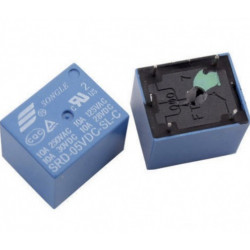 Relevador Mecánico 5V CONT-10A 250VCA/10A 30VCD