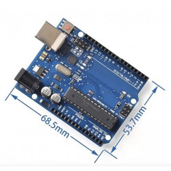 Placa de Desarrollo Experimental Uno R3 DIP Italiano Genérico Con Su Cable USB