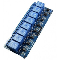Módulo De 8 Relevadores 5V Optocoplados