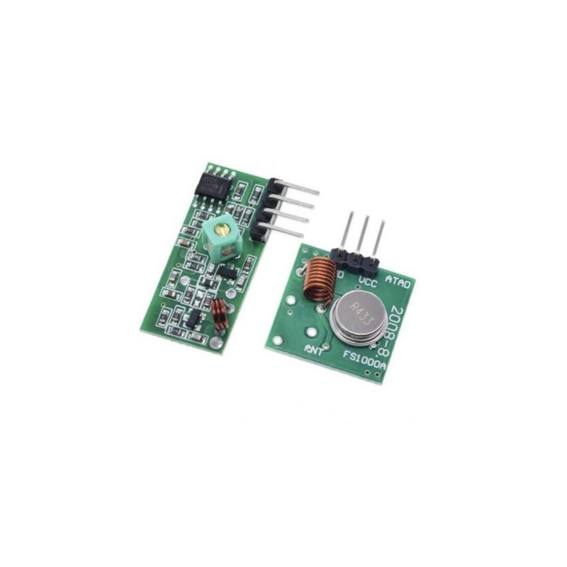 Módulo Receptor Y Transmisor RF 433 MHZ