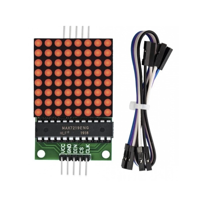 Módulo Matriz De Leds Rojos 8X8 Max7219