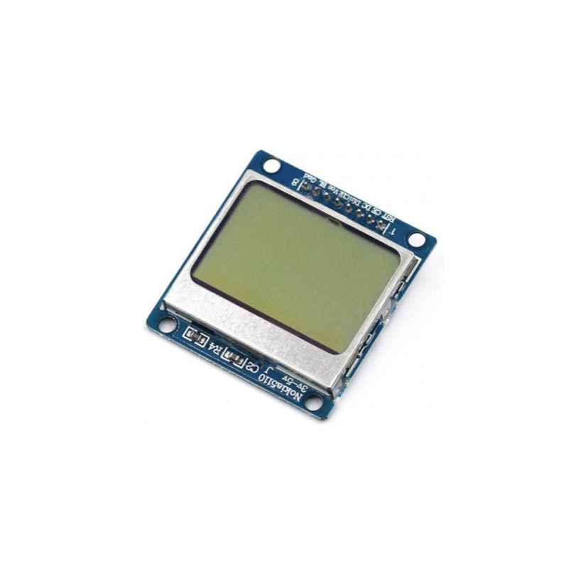 Pantalla LCD Nokia 5110 84x48 Luz De Fondo Azul