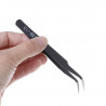 Pinza De Alta Precisión Con Punta Curva Antiestática ESD-15
