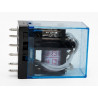 Relevadores Tipo Industrial con Base  12V / 24V / 110V / 220V