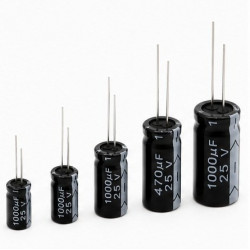 Capacitores Electrolíticos 50V/25V/16V/10V