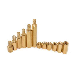 Separadores Hexagonales de Metal M2 / M2.5 / M3