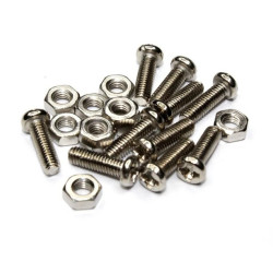 Tornillo con Tuerca M2 / M2.5 / M3