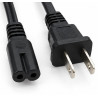 Cable de Alimentación Bipolar 18AWG con Conector Hembra – NISPT-2 300V 105°C
