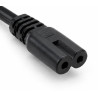 Cable de Alimentación Bipolar 18AWG con Conector Hembra – NISPT-2 300V 105°C