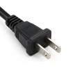 Cable de Alimentación Bipolar 18AWG con Conector Hembra – NISPT-2 300V 105°C