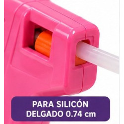 Pistola de Silicón Caliente para Barra Delgada 7.4 mm
