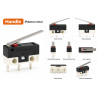 Microinterruptor de Límite SPDT – Diferentes Actuadores
