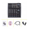 Mezcladora xtuga Mx-802usb 8 canales