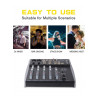 Mezcladora xtuga Mx-802usb 8 canales