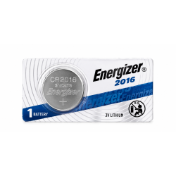 Pila de Litio Energizer CR2016 3in1 Child Shield ORIGINAL (1 Pieza)