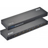 Divisor HDMI 3D 1080P 1X8 (8 puertos, V1.4, alta velocidad, Full HD, 340 MHz, 10,2 Gbps), 8 Port HDMI Splitter