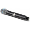 Sistema De Micrófonos Inalámbricos Xtuga GLXD8 Uhf De 2 Canales Con 2 micrófonos 580.3- 596.4Mhz (incluye maletín de transporte)