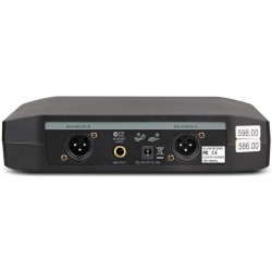 Sistema De Micrófonos Inalámbricos Xtuga GLXD8 Uhf De 2 Canales Con 2 micrófonos 577.1- 593.2Mhz (incluye maletín de transporte)