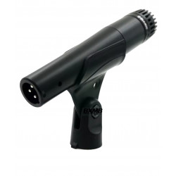 Micrófono profesional de Metal dinámico SM57LC para instrumentos  (incluye cable, clip y estuche)