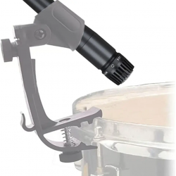Micrófono profesional de Metal dinámico SM57LC para instrumentos  (incluye cable, clip y estuche)