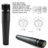Micrófono profesional de Metal dinámico SM57LC para instrumentos  (incluye cable, clip y estuche)