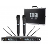 Micrófonos Inalámbricos XTUGA UT120 Uhf 2 Canales 2 micrófonos 535-594Mhz (INCLUYE MALETIN DE TRASNPORTACIóN )