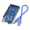 Placa de Desarrollo Experimental Mega R3 Genérico Con Su Cable USB