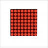 Matriz De Leds Rojos 3mm 8X8 Ánodo Común