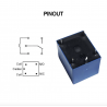 Relevador Mecánico 5V CONT-10A 250VCA/10A 30VCD