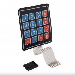 Teclado Matricial De Membrana 4 x 4