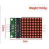 Módulo Matriz De Leds Rojos 8X8 Max7219